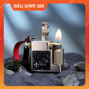 Hột Quẹt Bật Lửa Xăng Đá Chief CF715 Nhỏ Gọn Có Dây Treo Tiện Lợi