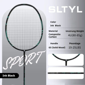 Badminton Racket For Adults and Kids With Durable And Lightweight Design Single Badminton Racket 4U G5