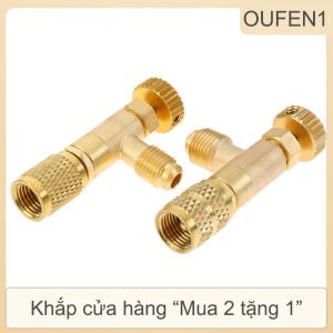 [COD] OUFEN1 Điều Hòa Không Khí Sửa Chữa Chất Lỏng An Toàn Van R410a R22 1 4 5 16 An Toàn Adapter