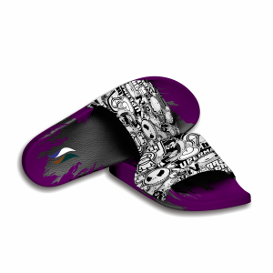 BRZ-Sandal Pria Mantap Keren 2024 Viral Sandal Slide Loreng Sandal Selop Dewasa 36-43 Anak 26-35
