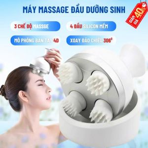 Máy Massage Đầu DAITASHI LM-080 Thư Giãn Giảm Căng Thẳng 4 Chế Độ Massage Chuyên Nghiệp Pin 48 Giờ