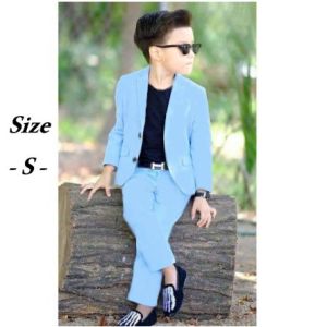 Jas Anak Laki Laki Baju Setelan Blazer Pesta Anak Cowok 3 - 10 Tahun Set 2in1 Pabelio 