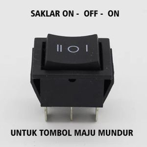 Mobil Motor Skuter Anak Aki Tombol Saklar Maju Mundur