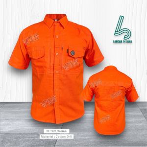 Kemeja M TAC / Kemeja PDL Model M-tac / Kemeja Tactical / PDH Lengan Pendek / Kemeja Lapangan Lengan Pendek Pria Size M-XXL