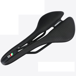 TOSEEK MTB Bicycle Saddle Road Bike Ultralight 185g Racing Seat Hollow Ergonomic Design Seat Rail For Moutain Cycling Gravel Bicycle