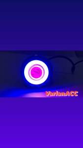 LED PROJIE MINI 2.5 INC AE RUNNING FLASH GERAK PROJIE UTAMA MOTOR BULAT SPILAR 3 MODE RBR