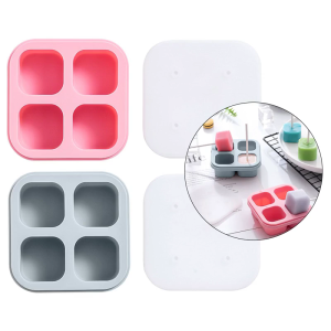 แม่พิมพ์เค้กลูกกวาดช็อกโกแลตแม่พิมพ์ซิลิโคนลูกกวาดทรงสี่เหลี่ยมสำหรับเค้กวันเกิดอุปกรณ์ตกแต่งอุปกรณ์อบ