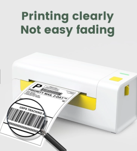 Waybill Sticker FOLD TRIPLE PROOF A6 500pcs 100x150mm ROLL Thermal Barcode Label Printer MAKAPAL