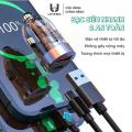 UHero Tẩu sạc nhanh 100w, tẩu sạc ô tô nhỏ gọn TSN-01 hai cổng USB, typeC phù hợp các loại xe, các loại  thiết bị di động Phụ Kiện Phụ Tùng. 