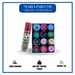 12 botol minyak wangi roll on 7 ml (PERLUSIN)