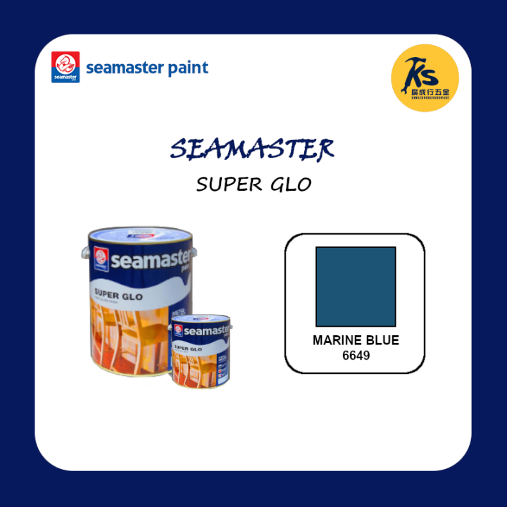 SEAMASTER PAINT 1 LITER | 5 LITERS SUPER GLO HIGH GLOSS FINISH - MARINE ...