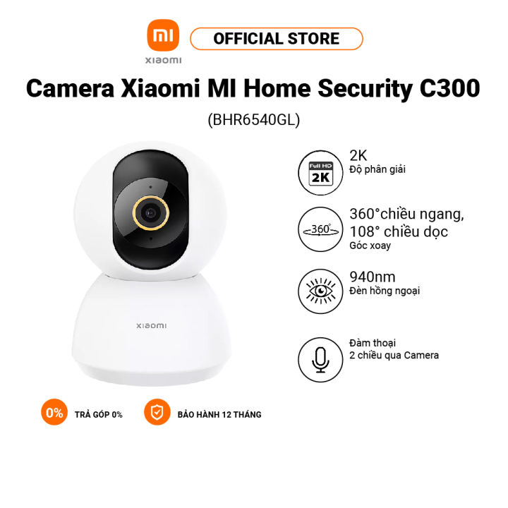 Xiaomi Smart Camera C300 BHR6540GL smart home security camera