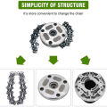 Lawn Mower Chain Head  Kepala Rantai Mesin Rumput  Pemangkas Rantai Kepala Rumput  Chain Trimmer Head Grasser. 