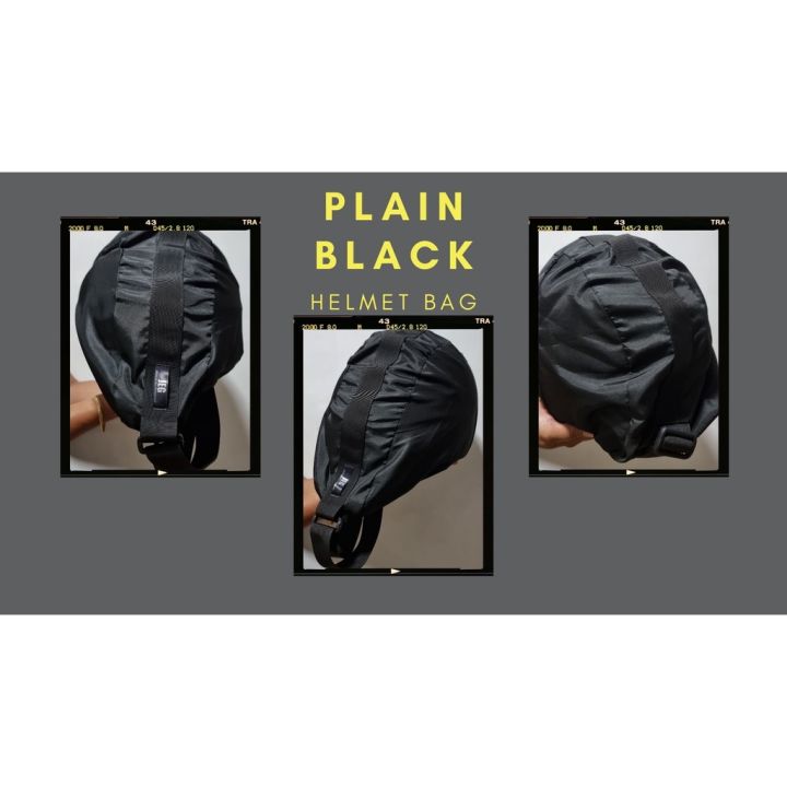 (FULL FACE HELMETS) Water Repellent Helmet Bag With Strap Lazada PH