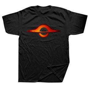 Black Hole Physics Universe Physics Astrophysicists T-Shirt Funny Astronomy Science for Femme Casual Short-sleeve Top Men Shirts