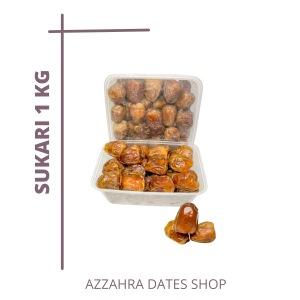 [ COD ] Kurma Sukari Premium Grade A1 1 kg - Sukkari Dates Al Madina - Sukari Jumbo Al Qassim