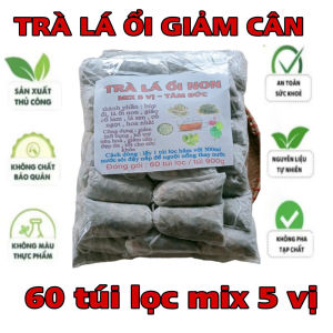 set 30 túi lọc trà lá ổi non Tâm Đức mix 5 vị