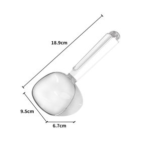 Heat Resistant Rice Spoon Food Grade Plastic Measuring Tool For Street Food Vendors