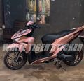 SKOTLET STIKER MOTOR ROSE GOLD METALIK CANDY SCOTLITE ROSE GOLD METALIK SKOTLET PINK EMAS MENGKILAP SKOTLAIT ROSE GOLD SKOTLET METALIK CANDY HARGA PROMO BISA COD. 