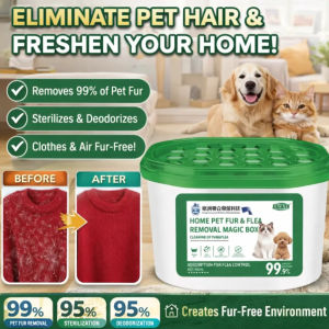 Efficient Pet Hair Remover Handheld Lint Roller Prevents Hair on Clothes Removes Pet Fur from Fabrics Pet Grooming Tool Home Cleaning Gadget