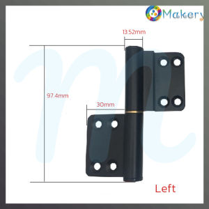LM Lift-Off Hinges Flag Hinges Black Door Hinge Removable Flag Hinges