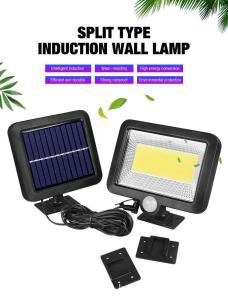 ookila Solar Wall Light Outdoor Lighting Motion Sensor 100/120COB LED Solar Light Waterproof Street Lamp Induction Wall Lamp for Garden Courtyard
