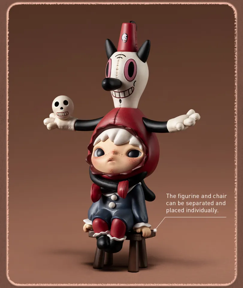 POP MART Hirono × Gary Baseman Figure 15+ Collectible Pvc/Abs Gary
