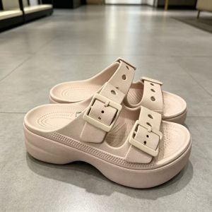 Crocss New womens cloud-like comfortable sandals fashionable summer thick-soled platform clogs