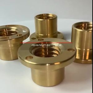 Hanson8 Bridgeport CNC Milling Machine Lathe Machine Milling Machine X-axis Y Axis Screw Copper Nut Sleeve Vertical Mill Tool 7P3H9