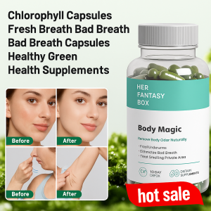 Chlorophyll Capsules Fresh Breath Eliminate Body Odor Chlorophyll Capsules Bad Breath Buster