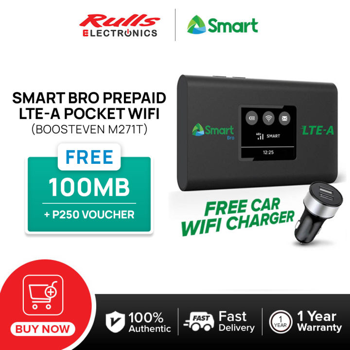 Smart LTE-A Prepaid Pocket WIFI Unboxing [Setup + Speed Test + How to Load]  