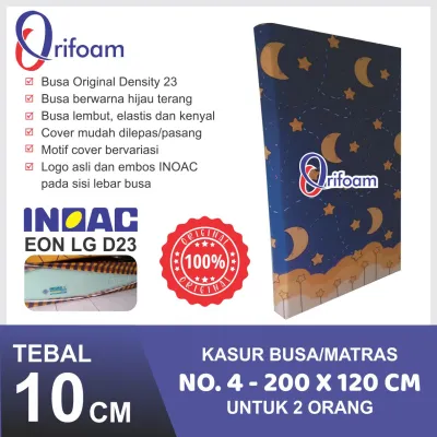 [200x120x10] KASUR BUSA INOAC ASLI EON LG D23 KASUR BUSA/MATRAS [TEBAL 10 CM] MURAH UK 200x120 TEBAL 10 CM