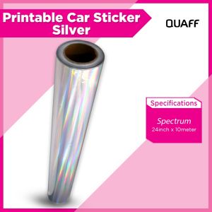 QUAFF Eco Solvent Printable Car Sticker Reflective Spectrum / Honeycomb / Chameleon 24inches x 10m