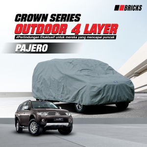 4 Layer Cover PAJERO LAMA Sarung Mobil Super Outdoor Anti UV & Waterproof  BRICKS