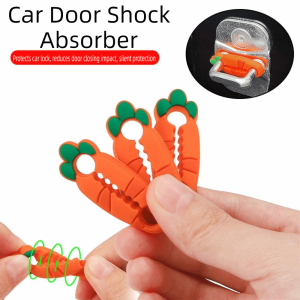 NEXASHOP 4/5pcs Soundproofing Car Door Lock Sound Deadener Buffer Shock Absorber Silicone Sound Damper Door Lock Buffer  Seal Car Door Lock Protectors for Quieter Closing