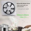 Exhaust Fan 6/8/10/12 inch Household Exhaust Fan Bathroom Toilet Kitchen Exhaust Fan Bass Ventilation Durable. 