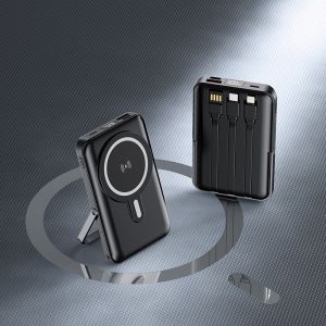 [SG Local Stock] PD22.5W+15W Magnetic Wireless 20000mah Fast Charging with Stand 3 Cable
