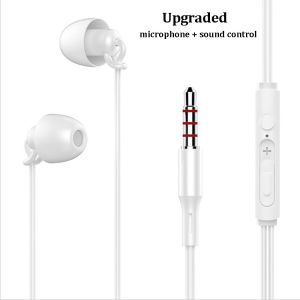 Tai Nghe Ngủ Mềm Chống Ồn Tai Nghe Silicon Chống Gập Tai Nghe Nhét Trong Tai Tai Nghe 3.5Mm Khử Tiếng Ồn Thông Dụng