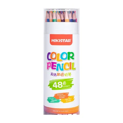 พร้อมส่ง ดินสอสี สีไม้ HB รุ่นใหม่ สีสดกว่าเดิม 12 สี 18 สี 24สี 36 สี 48สี แบบแท่งยาว