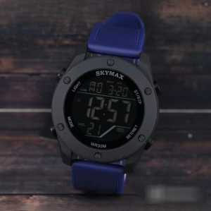 JAM TANGAN PRIA DIGITAL ANTI AIR SKYMAX 2211 ORIGINAL STRAP RUBBER FASHION FREE BOX FREE BATERAI CADANGAN SPORTY