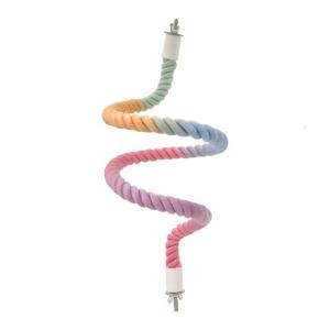 Độ dốc linh hoạt dây chim cá rô đứng cho lồng chim đồ chơi leo núi Phụ kiện cho vẹt cockatiels và vẹt đuôi dài