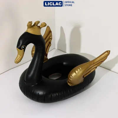 Phao bơi hình thú xỏ chân chống lật có tay cầm nắm 2 bên đảm bảo an toàn cho bé Phao bơi trẻ em