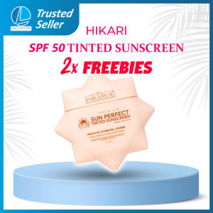 HIKARI UVA/ UVB SPF50 PA++++ Sun Perfect Tinted Sunscreen 50mL by Legitcapture