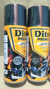 Paket Lengkap Cat Semprot Pilox: Dark Bluish Grey 9179 & Clear Gloss 9178