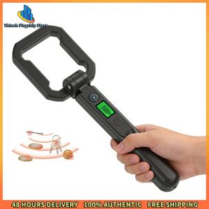 Vktech User-Friendly Coil Metal Detector with LCD Display and 3 Modes for Hobbyist Gold and Metal Search