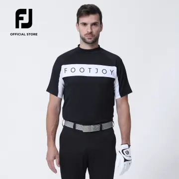 Local GOLF Nylon S/S MOCK NECK | Black Jordan Golf Shirt