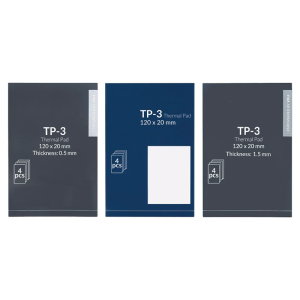 High Conductivity Thermal Pad 120x20mm Ideal Gaps Filler for Electronics Consoles Heat-Conducting Vibration-Damping