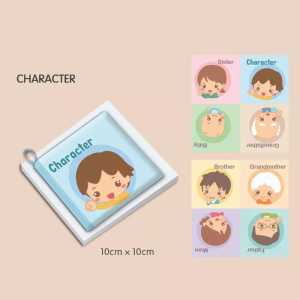 FU  Buku Bantal Bayi Cloth Book Mainan Edukasi Buku Anak Bantal Buku Kain Bayi Buku Cerita Pillow Soft Book