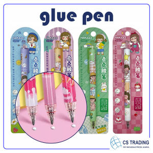 Ball Point Glue Pen Easy Control Glue Pens for Crafting Liquid Fabric Glue Pen for Kids Scrapbook Card