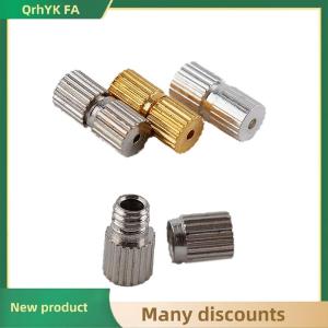 🔔🔔🔔QA 50pc Rhodium Screw Clasps Necklace Bracelet Jewelry Making Connector Diy Finding